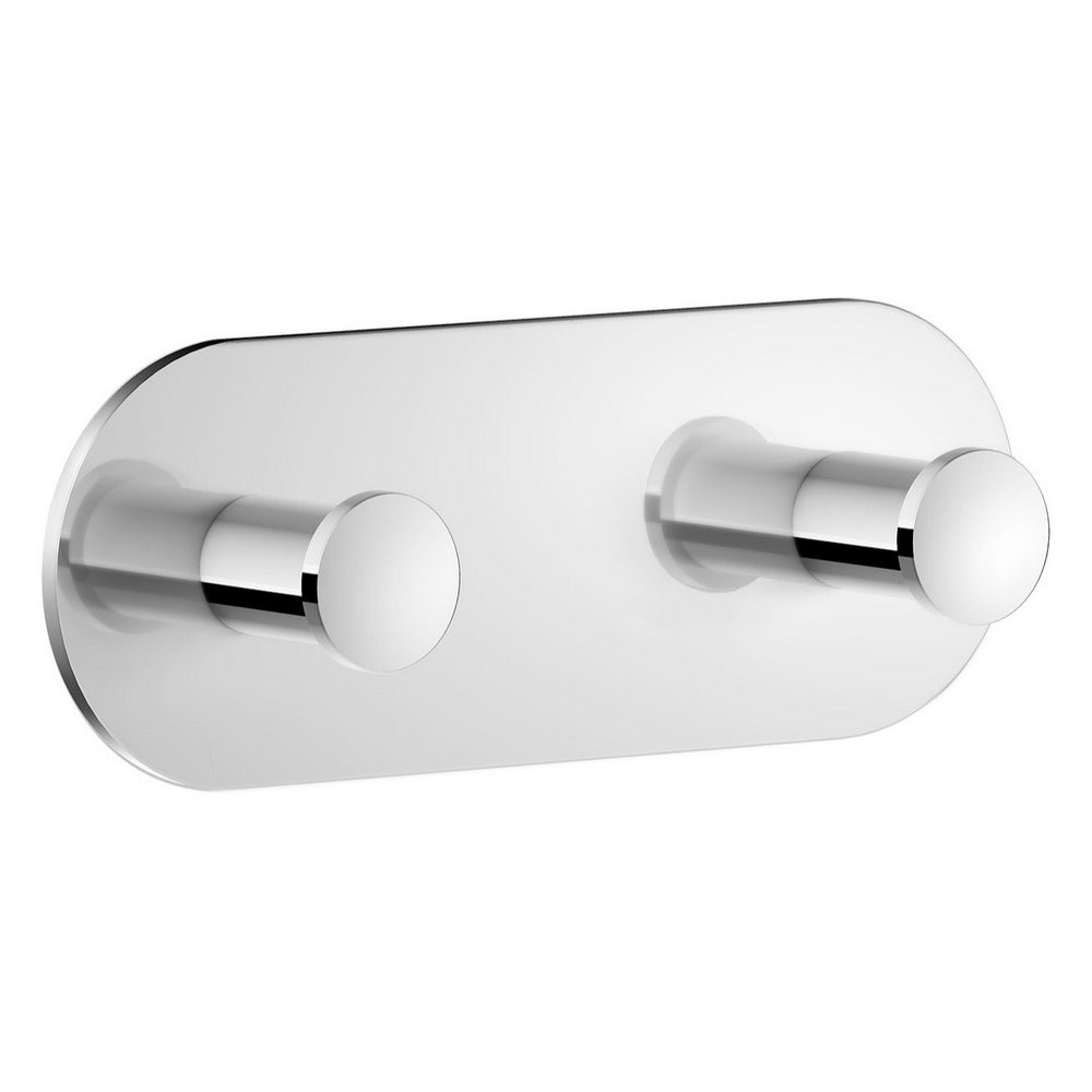 Smedbo Dot Chrome Double Bathroom Hook