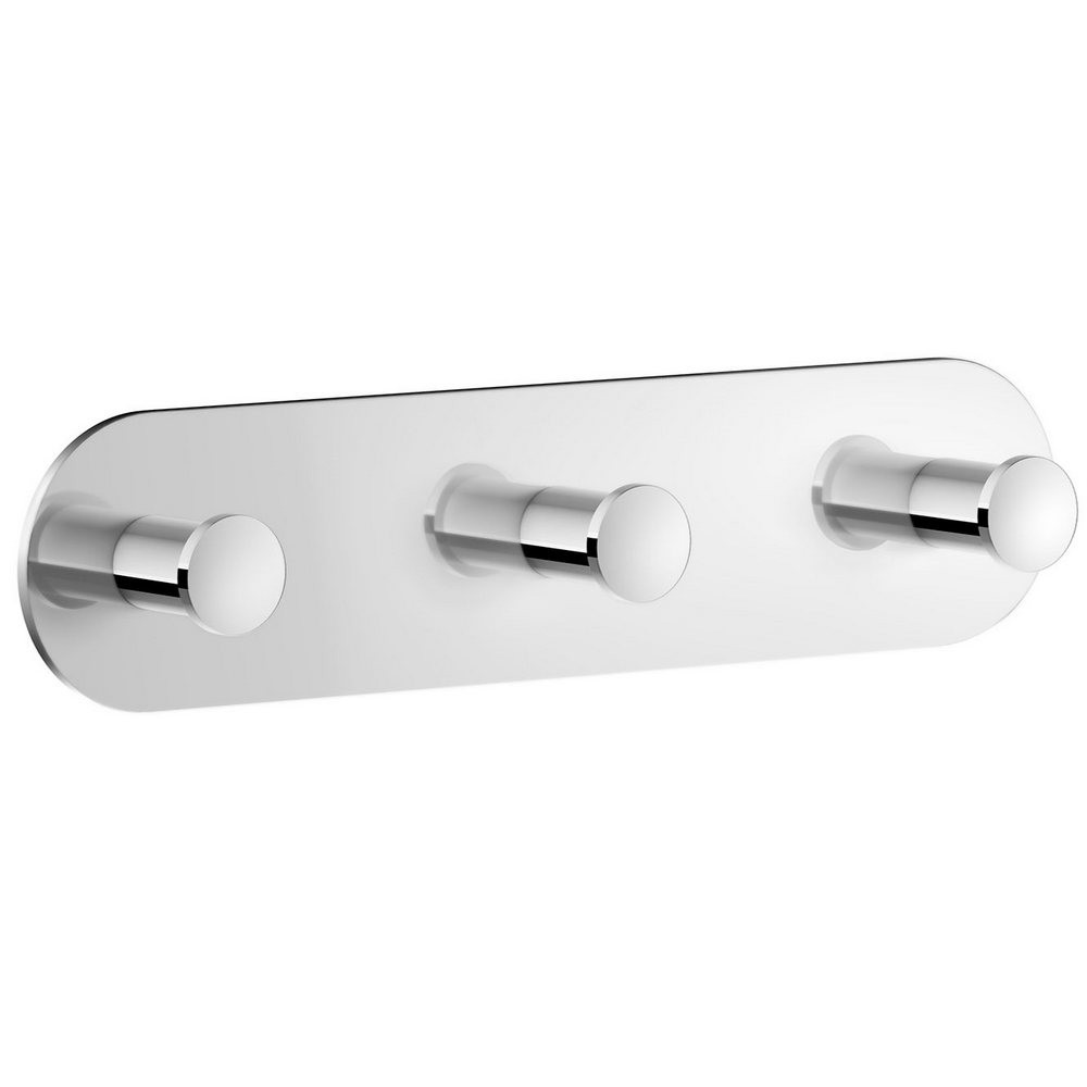 Smedbo Dot Chrome Triple Bathroom Hook