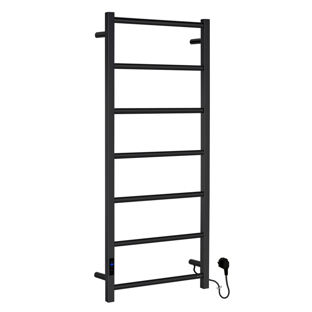 Smedbo Dry Black 1212 x 500mm Stainless Steel Towel Warmer