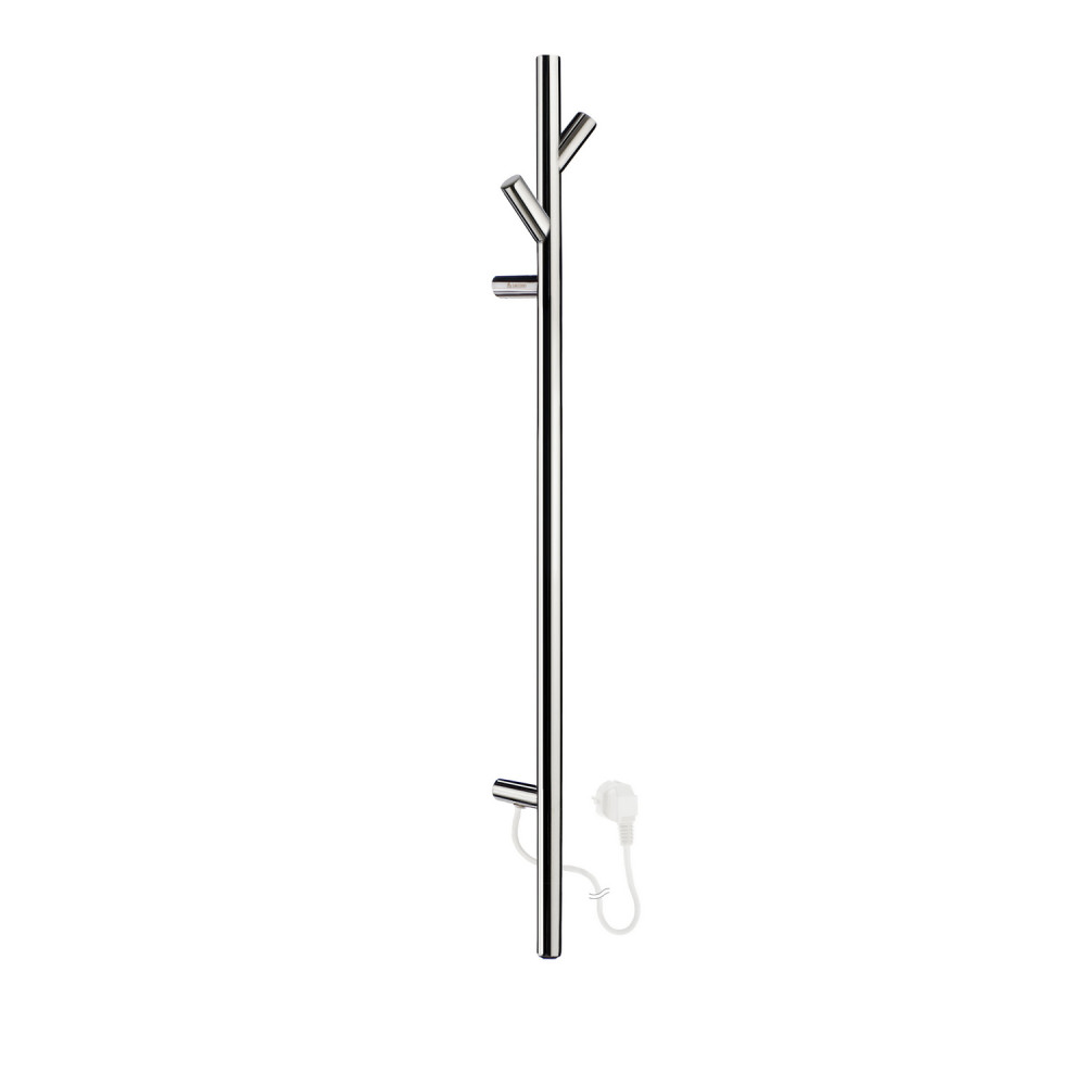 Smedbo Dry Polished Short Tree 900mm Electric Towel Warmer