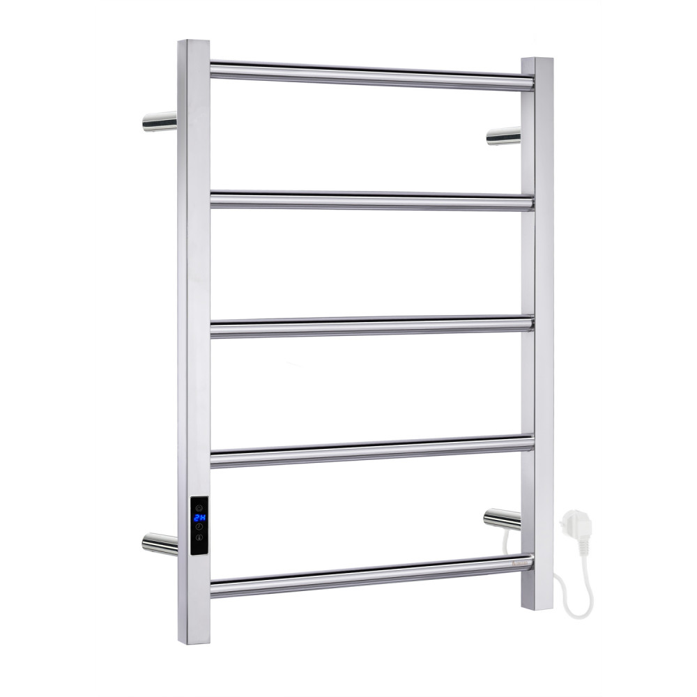 Smedbo Dry Polished Steel Compact 500 x 689mm Electric Towel Warmer