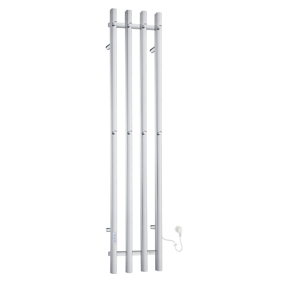 Smedbo Dry Polished Vertical 300 x 1500mm Electric Towel Warmer (1)