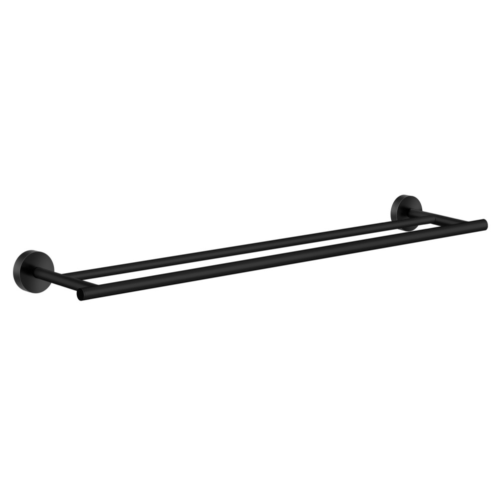 Smedbo Home Black Double Towel Rail
