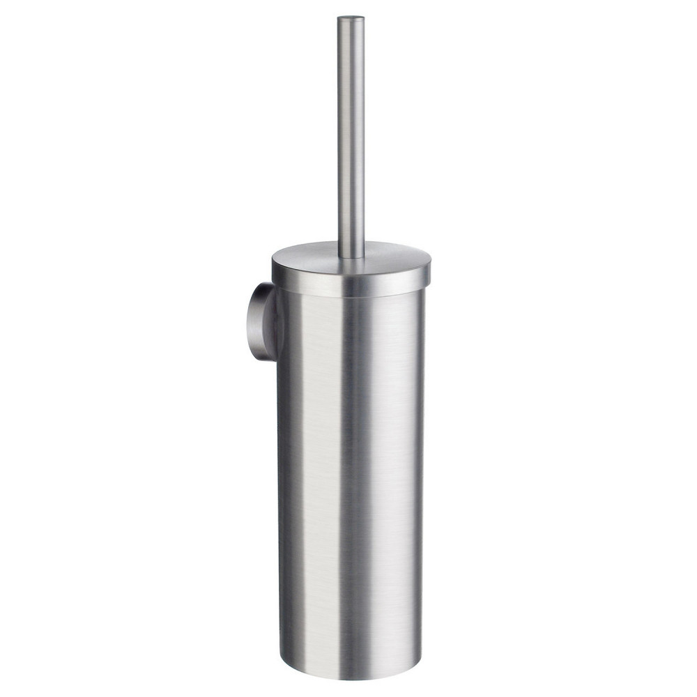 Smedbo Home Brushed Chrome Wall Mounted Toilet Brush Holder