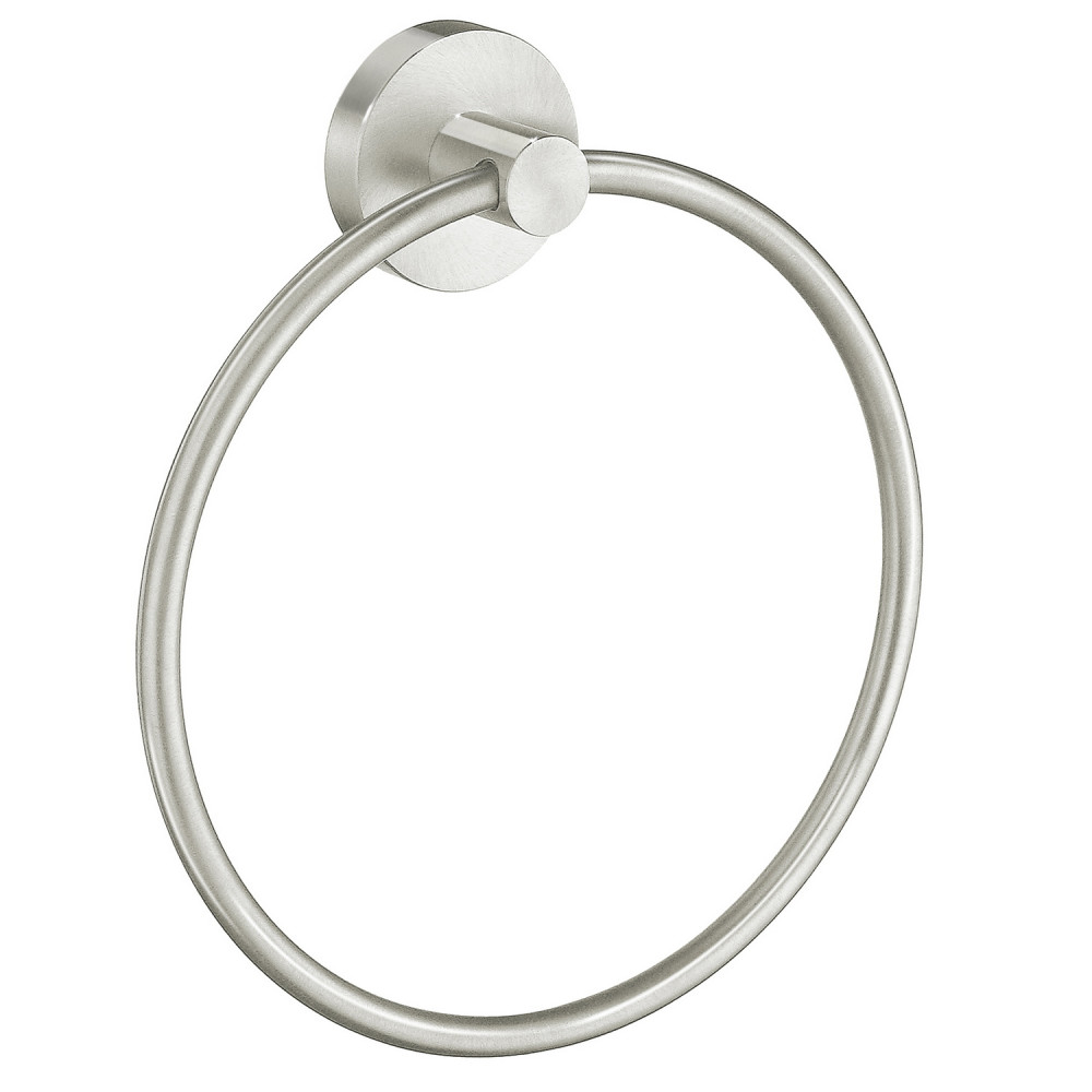 Smedbo Home Brushed Nickel Towel Ring