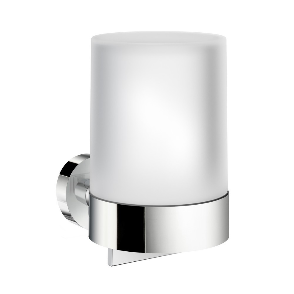 Smedbo Home Polished Chrome Glass Soap Dispenser (1)