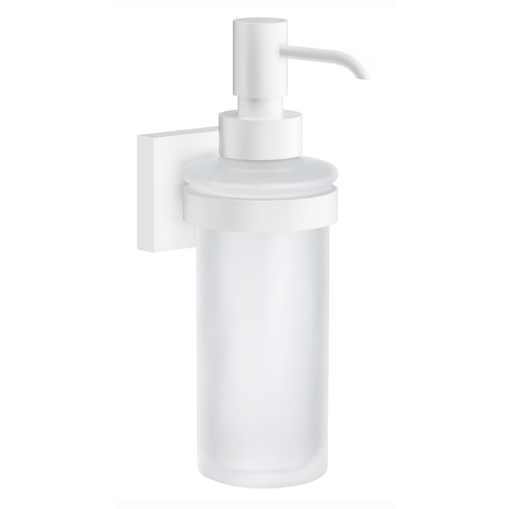 Smedbo House Holder Soap Dispenser with White Holder