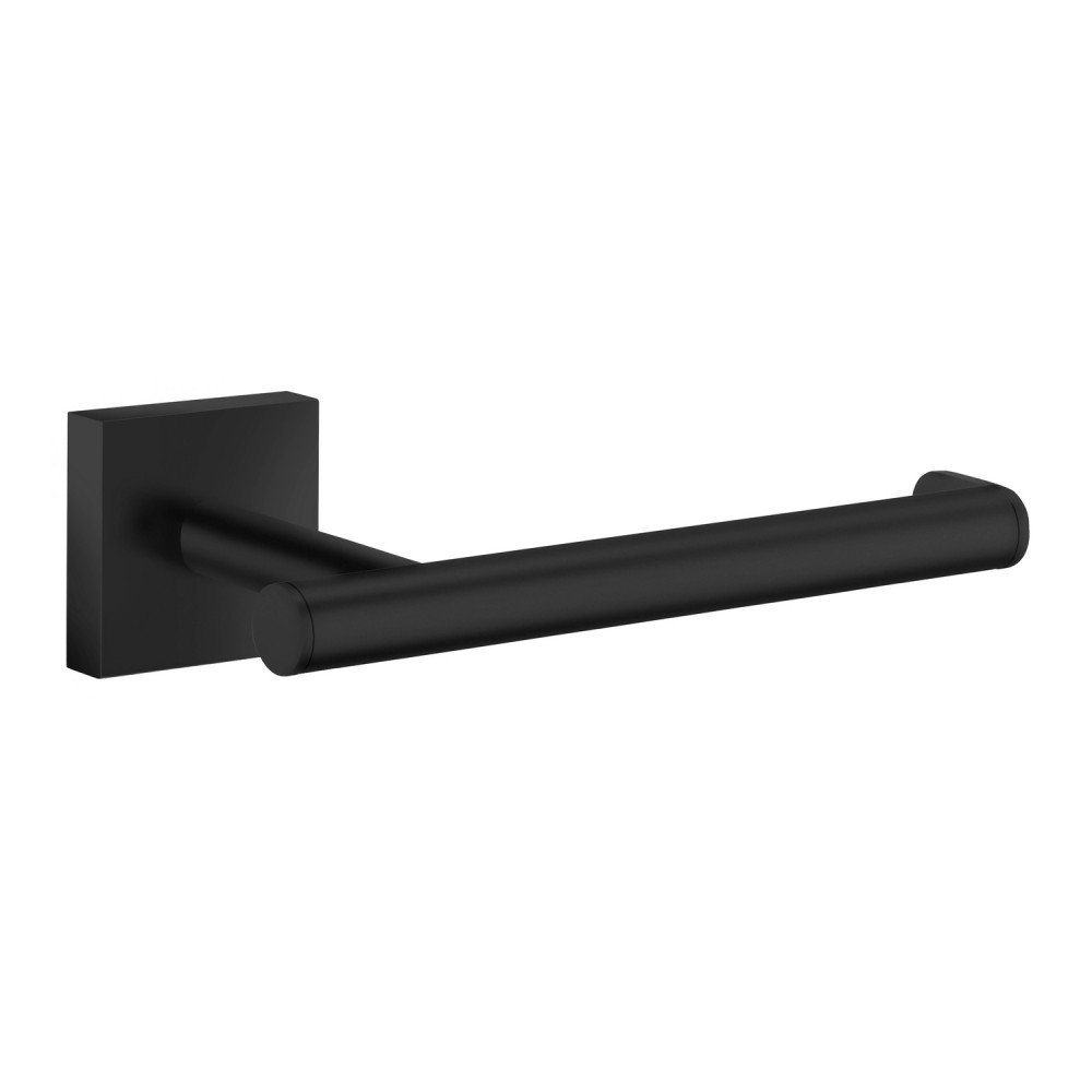 Smedbo House Matt Black Toilet Roll Holder