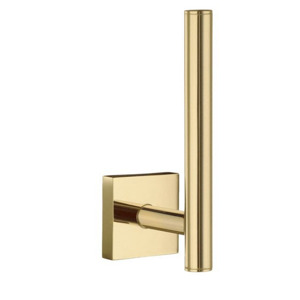 Smedbo House Spare Toilet Roll Holder in Polished Brass