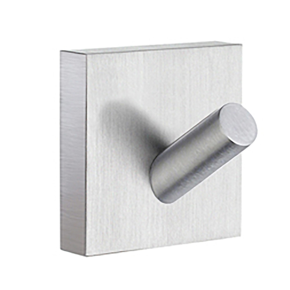 Smedbo House Towel Hook in Brushed Chrome