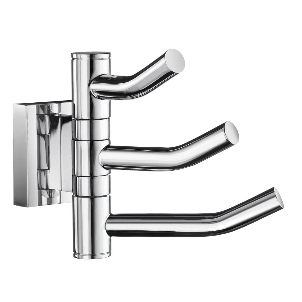 Smedbo House Triple Hook Swing Arm in Chrome