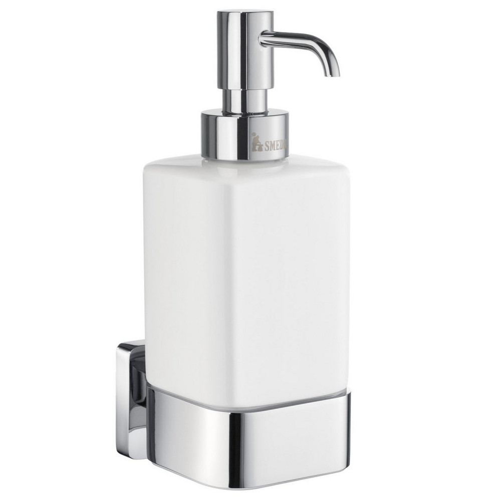Smedbo Ice Soap Dispenser with Holder Polished Chrome
