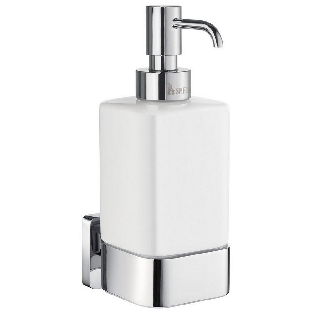 Smedbo Ice Soap Dispenser with Holder Polished Chrome