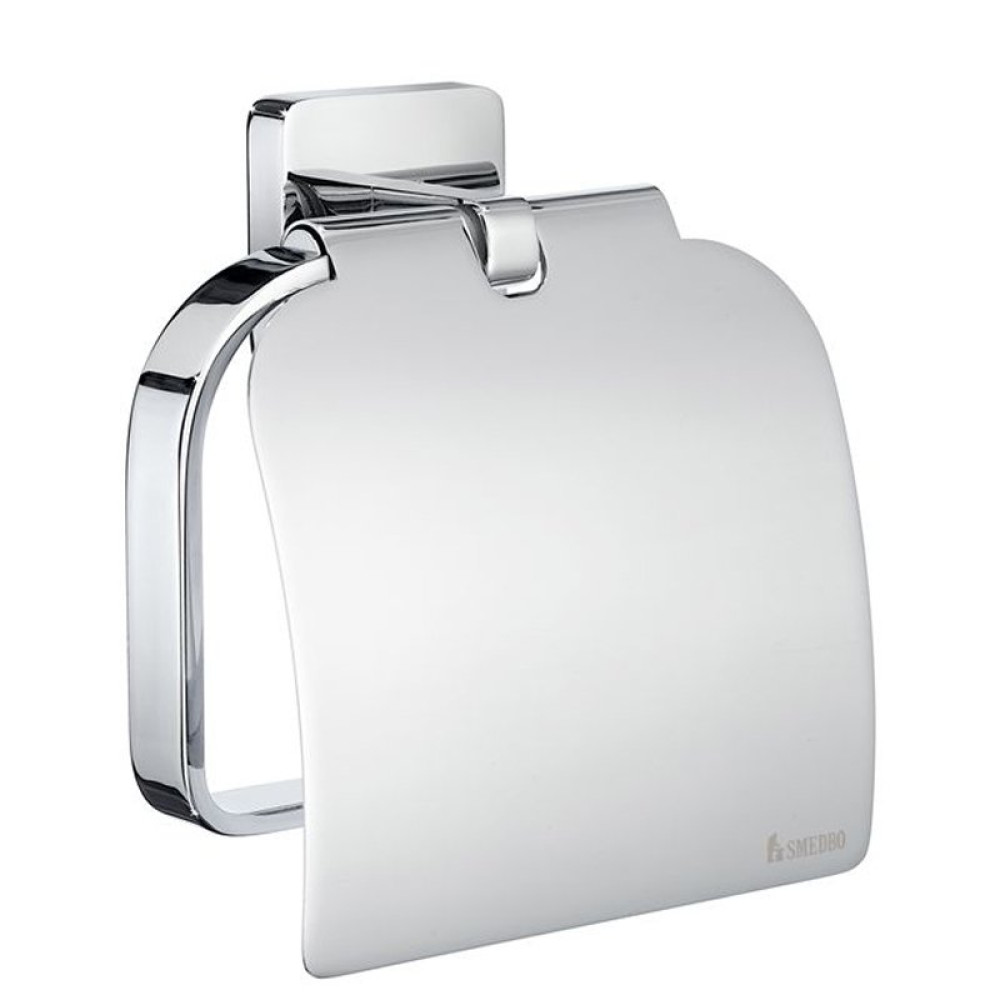 Smedbo Ice Toilet Roll Holder With Lid
