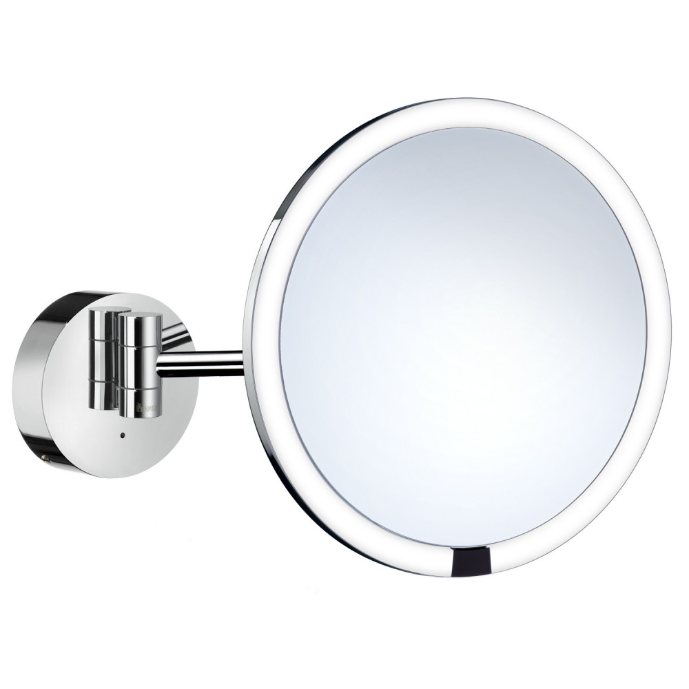 Smedbo Outline Chrome Mirror with LED Technology