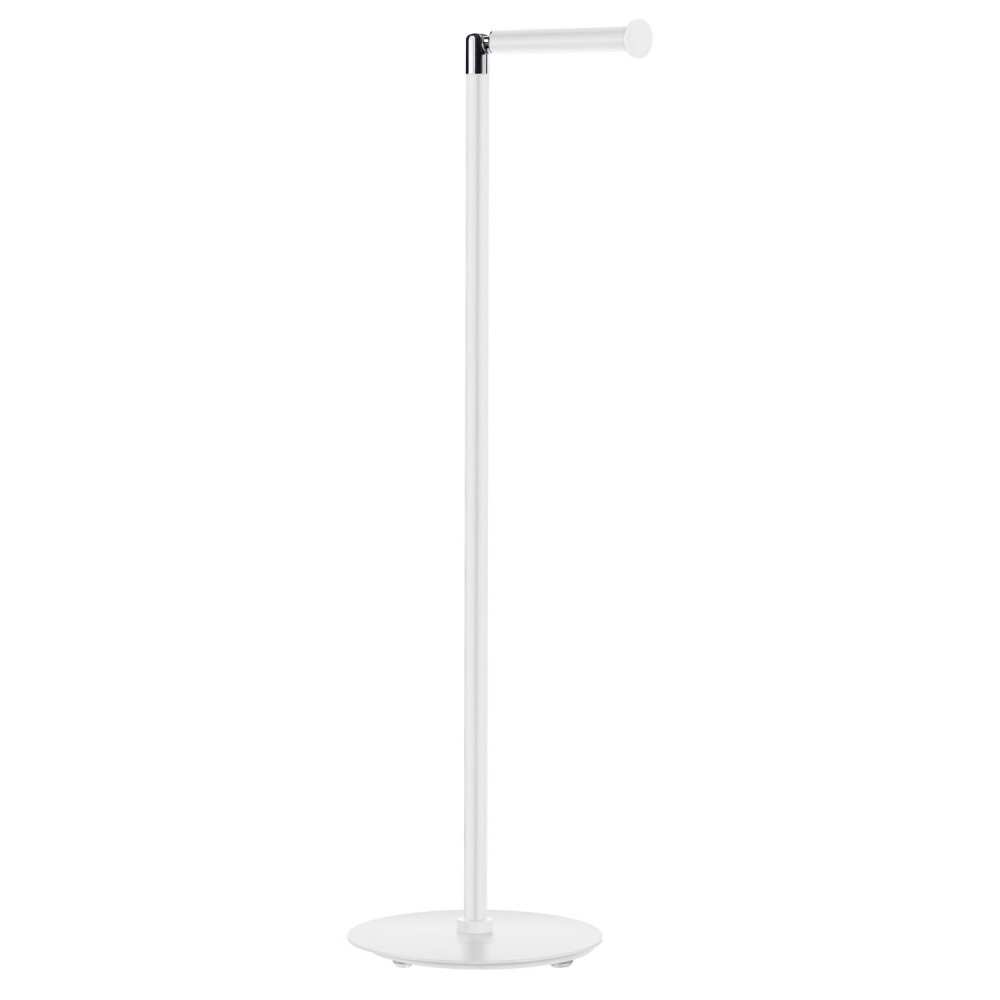 Smedbo Outline Lite Round White Spare Toilet Roll Holder