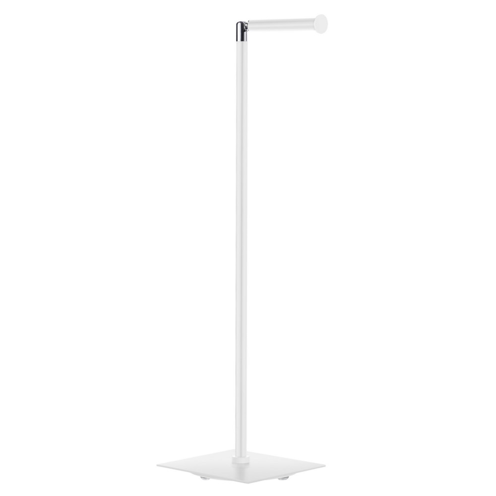 Smedbo Outline Lite Square White Spare Toilet Roll Holder