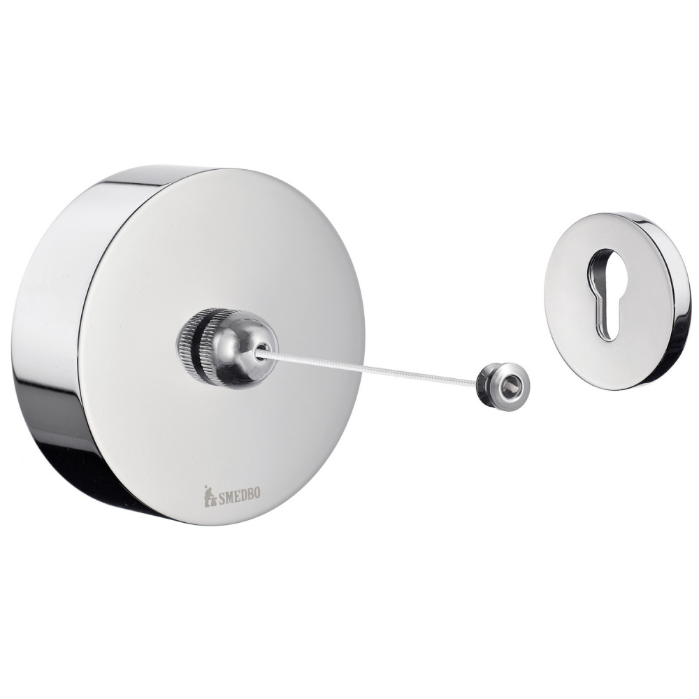 Smedbo Outline Retractable Clothing Line in Polished Chrome