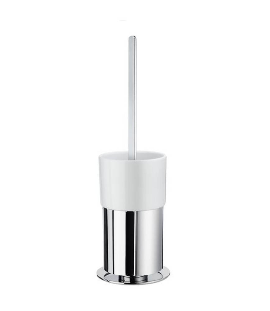 Smedbo Outline Toilet Brush & Polished Chrome Container
