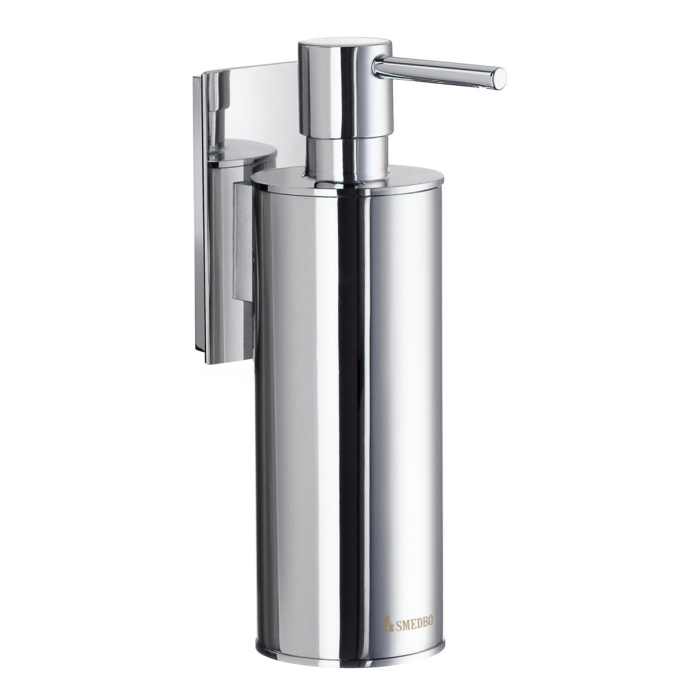 Smedbo Pool Chrome Soap Dispenser Wall Mounted