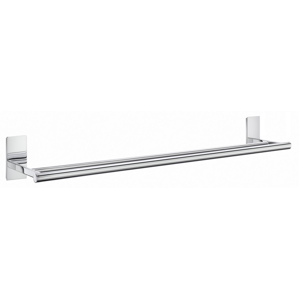 Smedbo Pool Double Towel Rail 630mm Polished Chrome