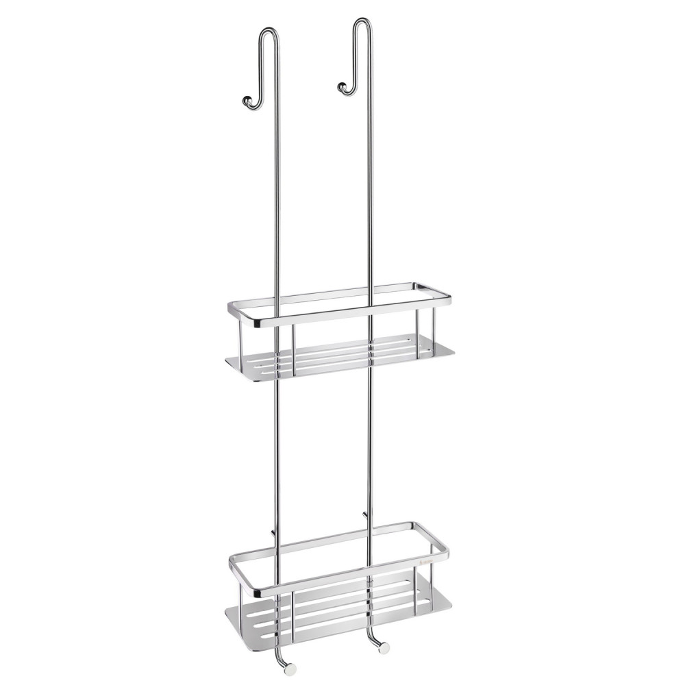 Smedbo Sideline Double Hanging Shower Basket Polished Chrome