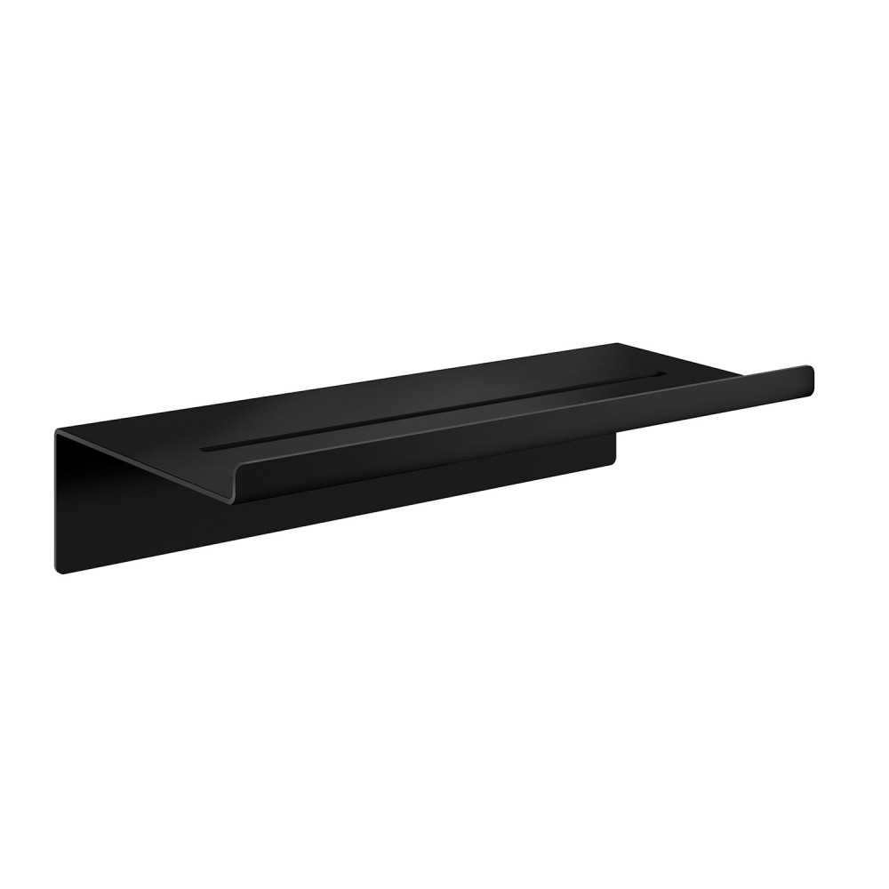 Smedbo Sideline Self Adhesive Black Shower Shelf
