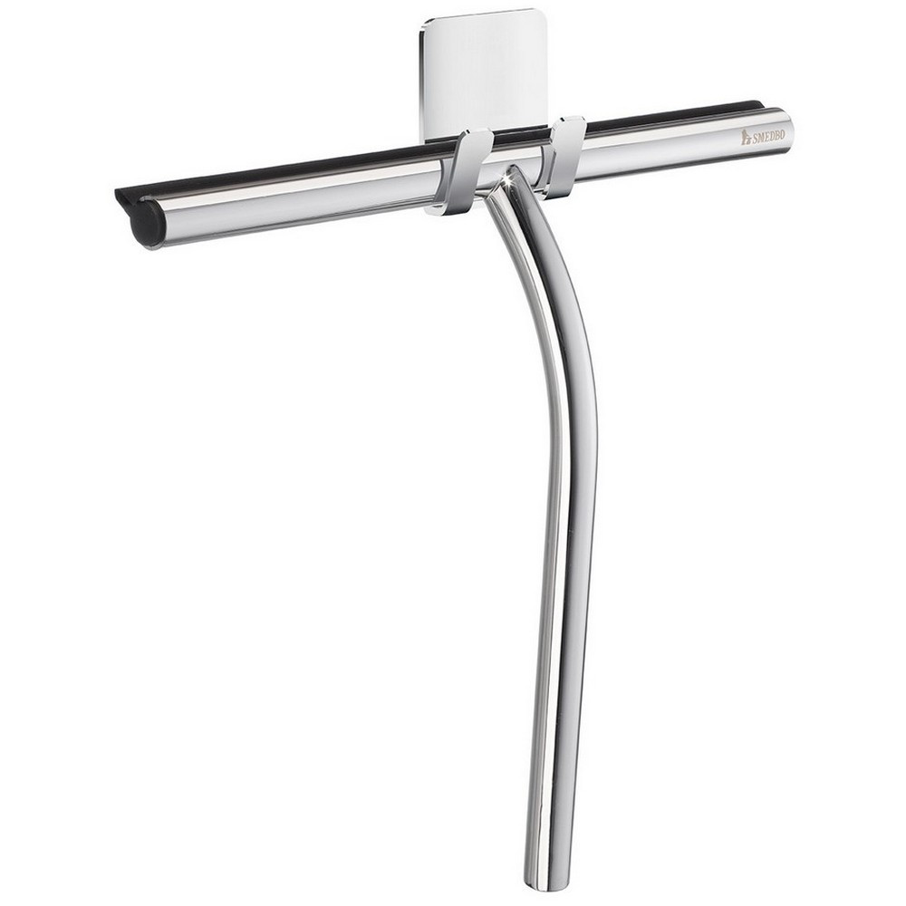 Smedbo Sideline Shower Squeegee With Hook Chromed Stainless Steel (1)