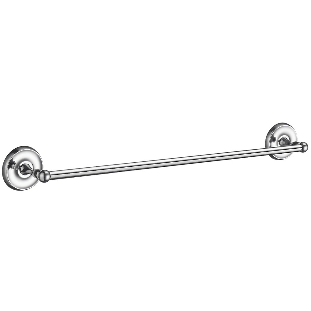 Smedbo Villa Single Towel Rail Polished Chrome