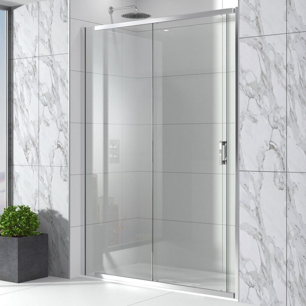 Vantara Thrive 1200mm Chrome Sliding Shower Door
