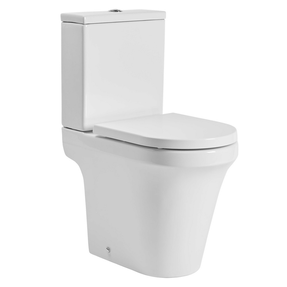 Tavistock Aerial Comfort Height Open Back Close Coupled WC and Cistern