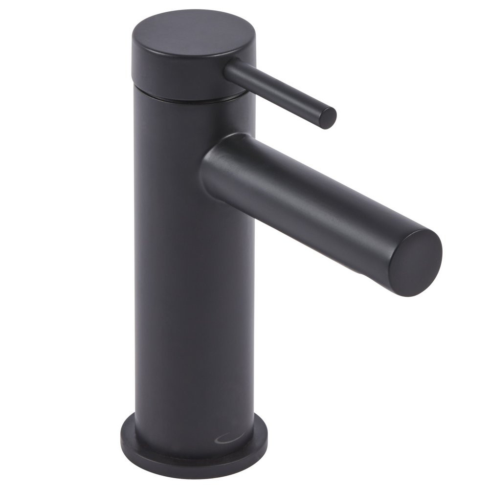 Tavistock Anthem Basin Mixer with Click Waste in Black (1)