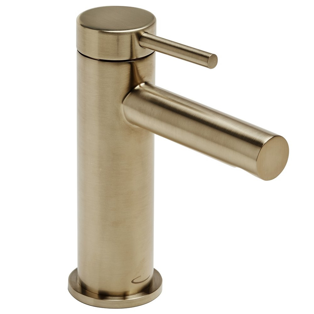 Tavistock Anthem Basin Mixer with Click Waste in Brass (1)