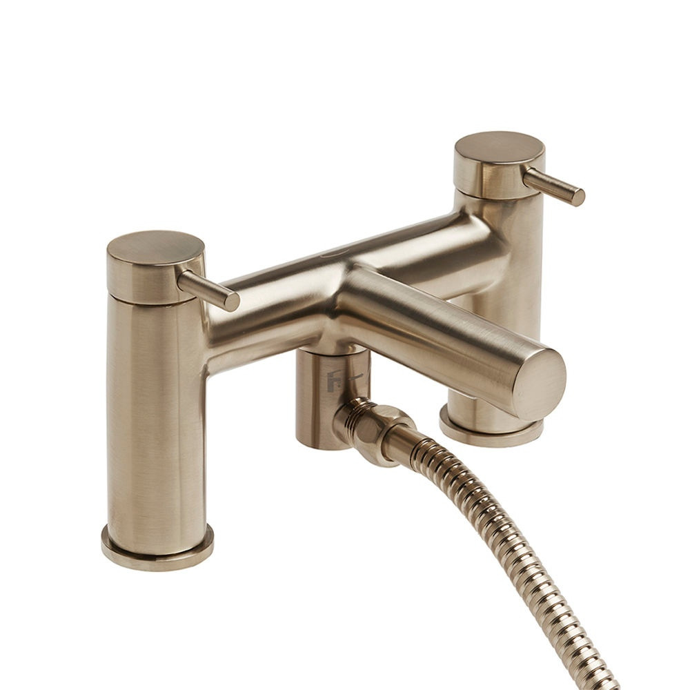 Tavistock Anthem Deck Mounted Bath Shower Mixer in Brass