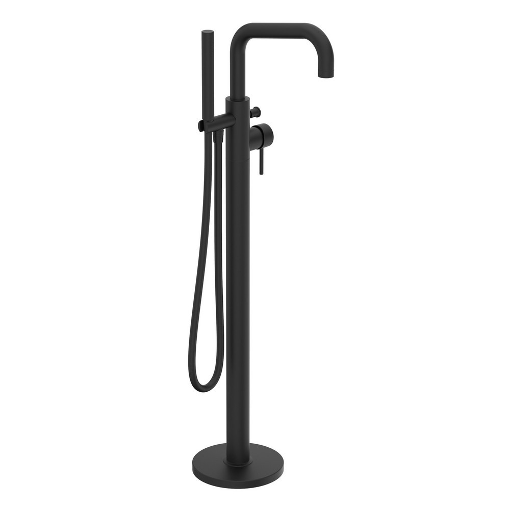 Tavistock Anthem Freestanding Bath Shower Mixer in Black