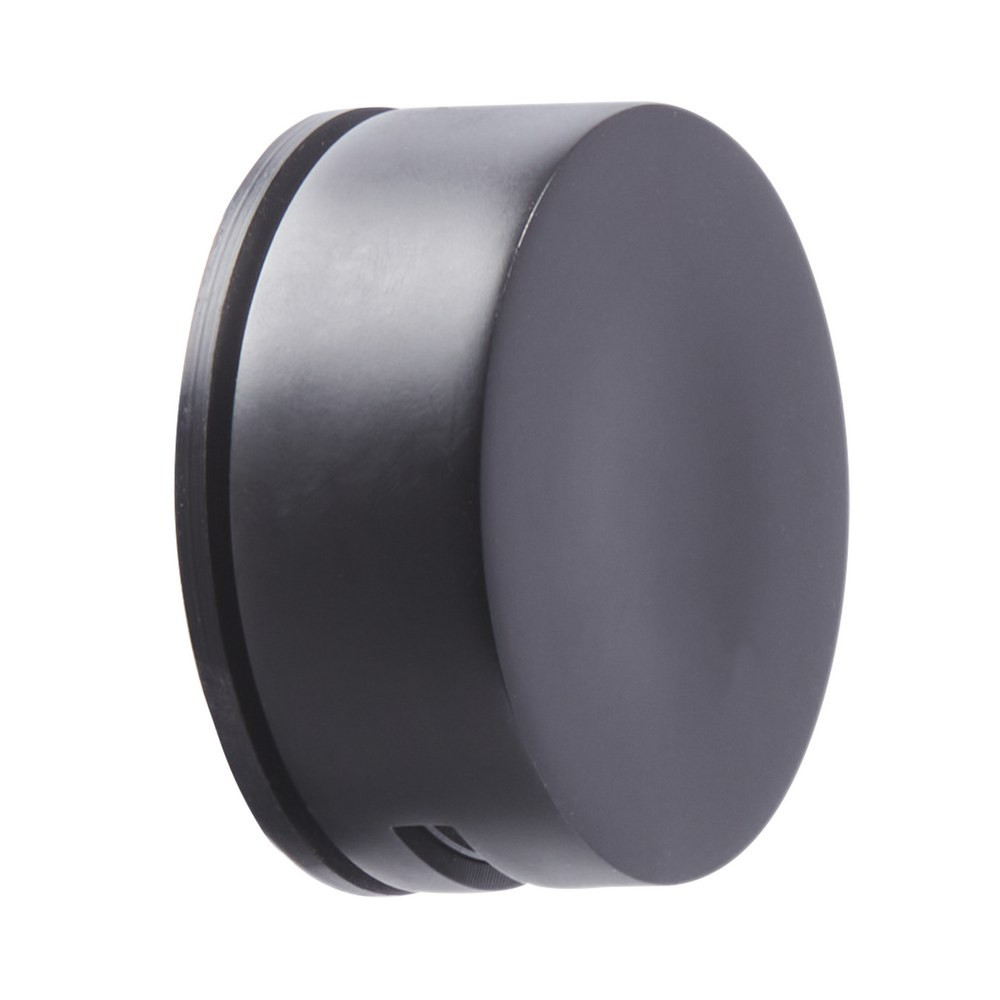 Tavistock Black Round Overflow Bath Filler