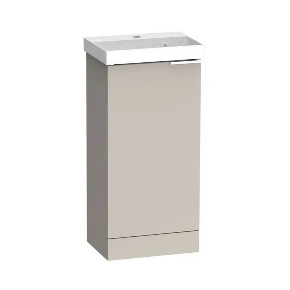 Tavistock Cadence 400mm Cloakroom Vanity Unit and Basin in Matt Flax