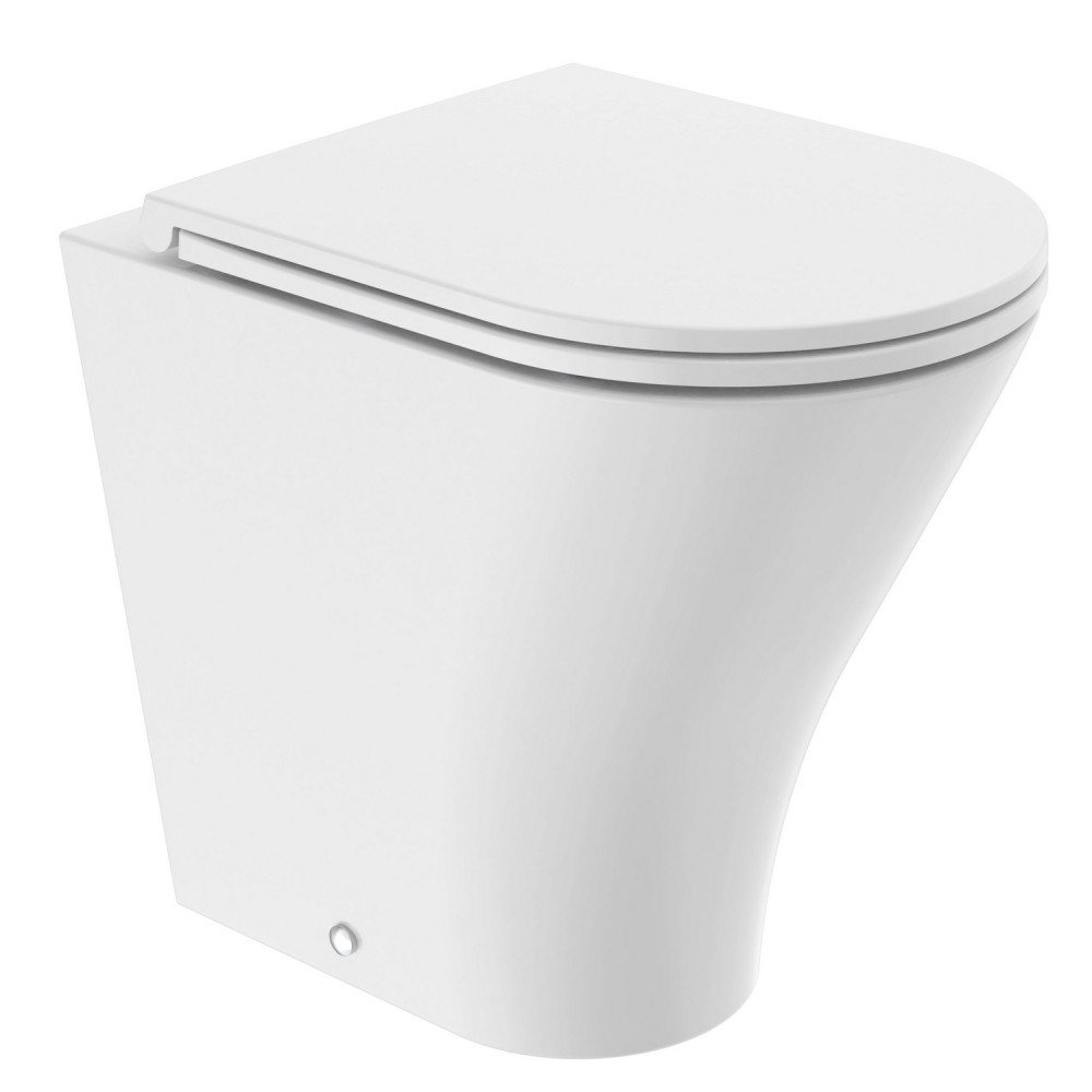 Tavistock Cadence Round Back to Wall WC and Seat