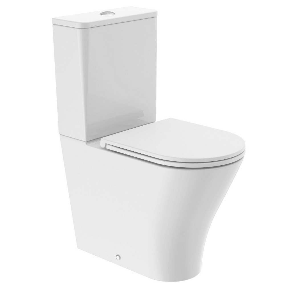 Tavistock Cadence Round Fully Enclosed Close Coupled WC and Seat
