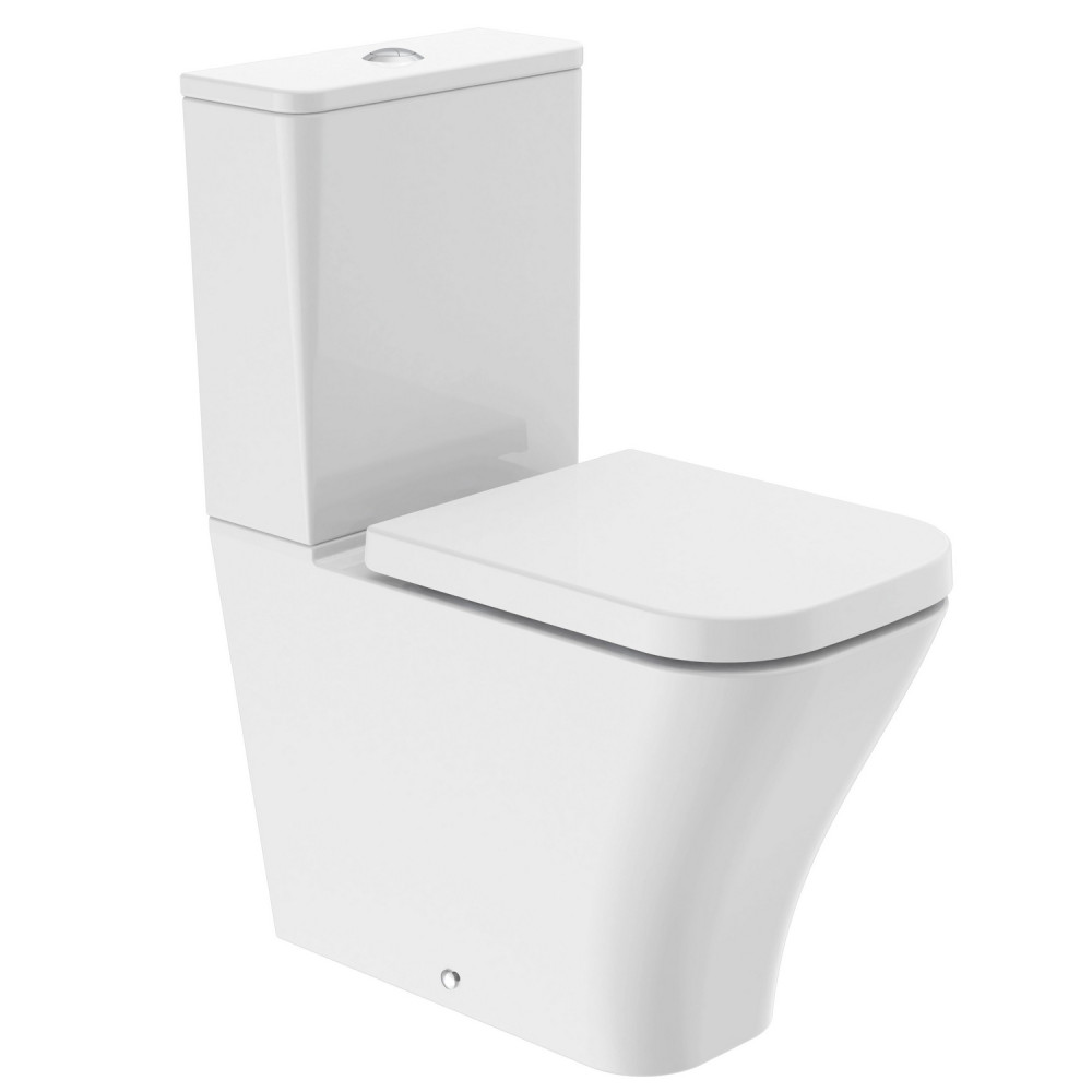 Tavistock Cadence Square Fully Enclosed Close Coupled WC and Seat