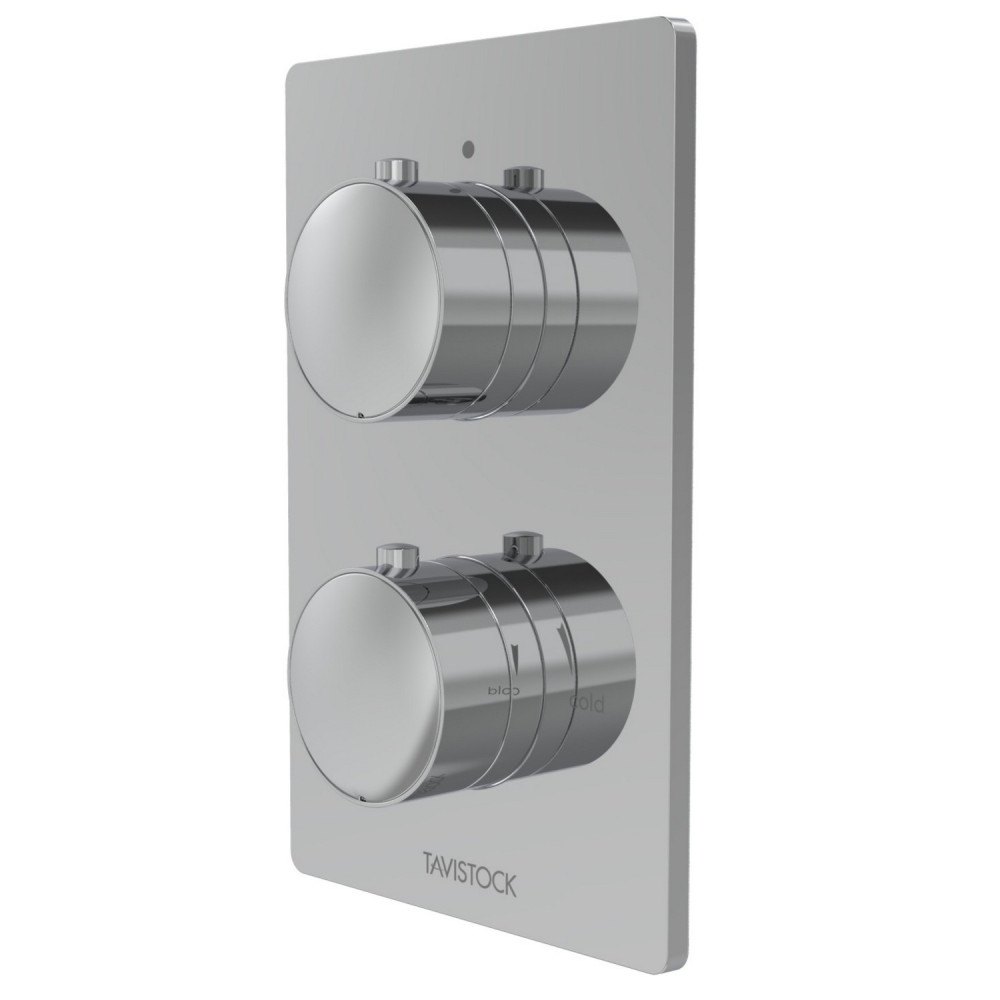 Tavistock Cohort Chrome Concealed Shower Valve
