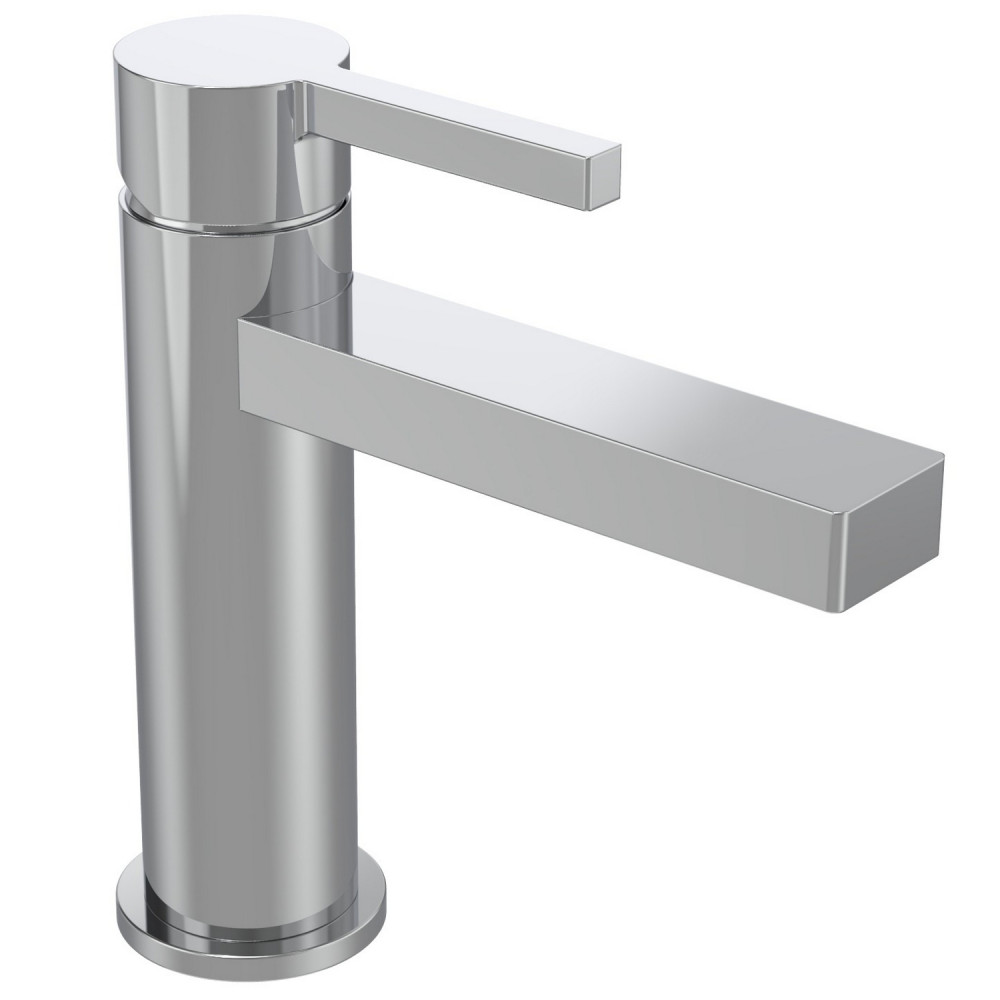 Tavistock Cohort Cross Chrome Basin Mixer with Waste