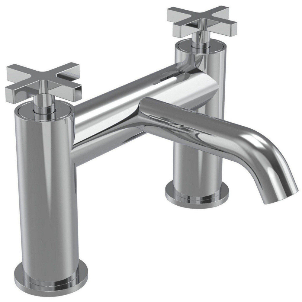 Tavistock Cohort Cross Chrome Bath Filler