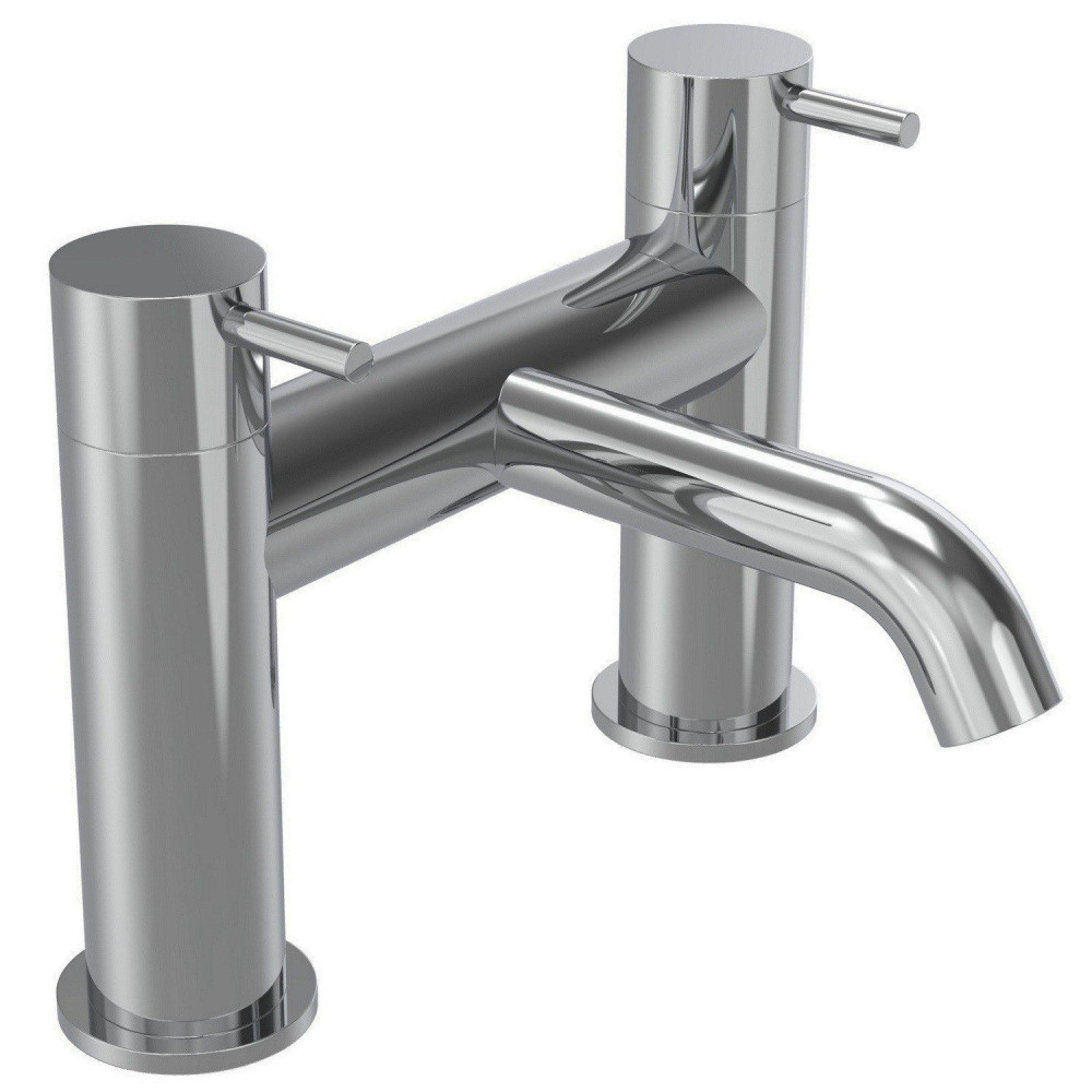 Tavistock Cohort Lever Chrome Bath Filler
