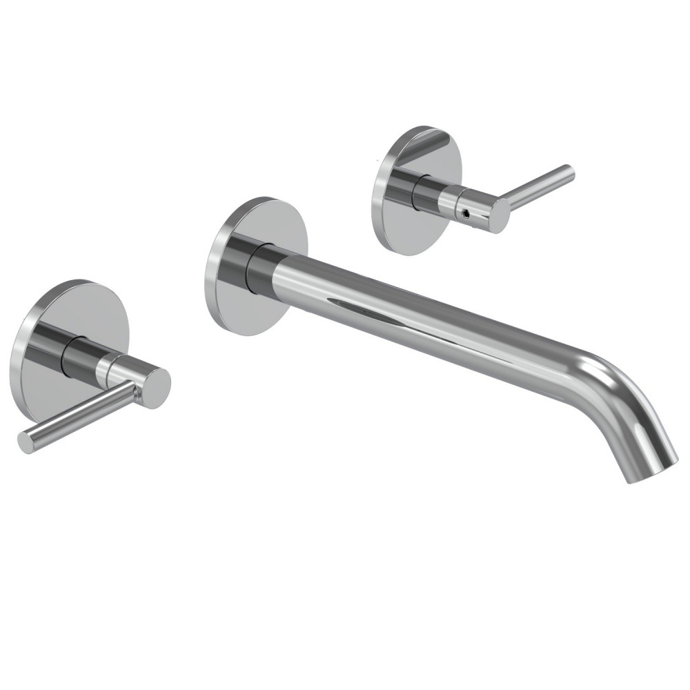 Tavistock Cohort Lever Chrome Wall Mounted Basin Mixer