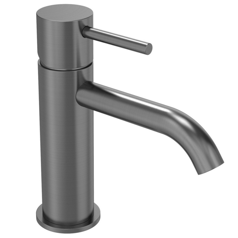 Tavistock Cohort Lever Gunmetal Basin Mixer with Waste