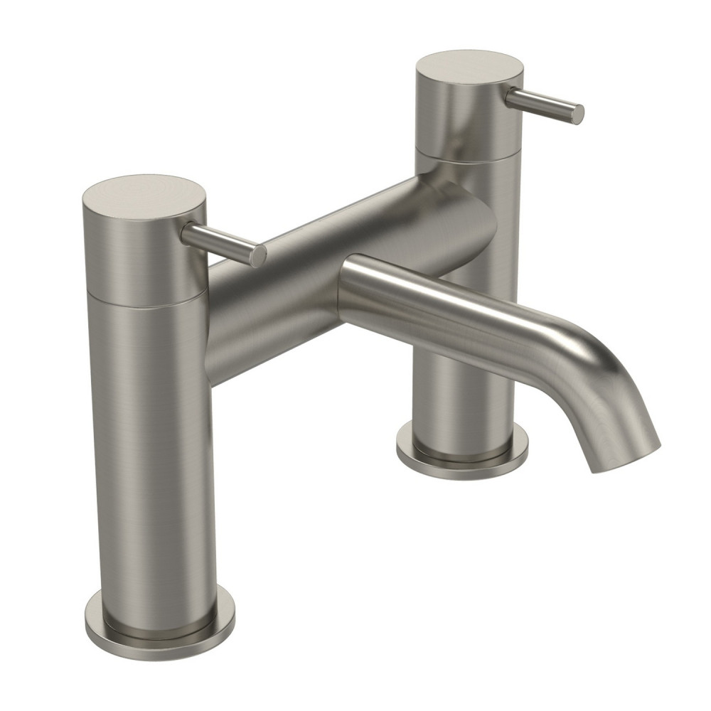 Tavistock Cohort Lever Stainless Steel Bath Filler