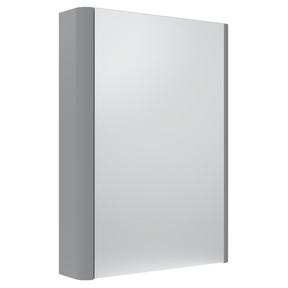 Tavistock Compass 500mm Single Door Light Grey Cabinet