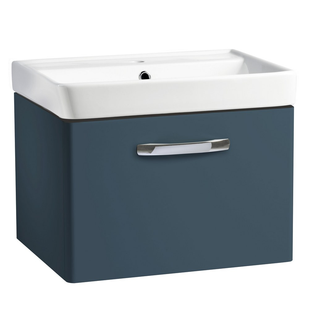 Tavistock Compass 600mm Wall Hung Vanity Unit in Oxford Blue (1)