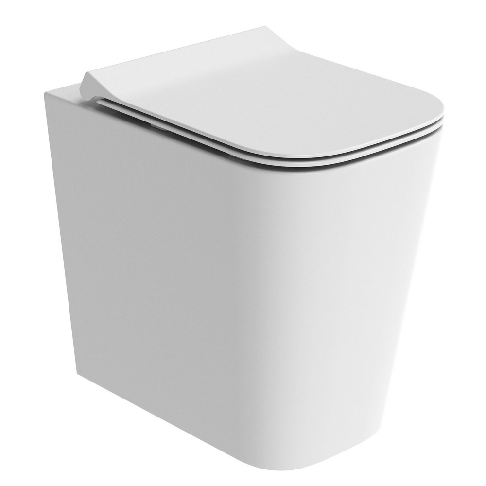 Tavistock Compass Square Back to Wall Comfort Height WC and Seat